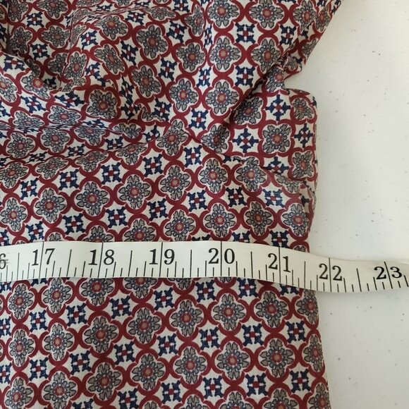 UMGEE Large Cold Shoulder Boho Blouse 3/4 Tie sleeves Flowy Lightweight - Picture 4 of 8